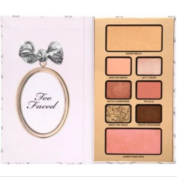 TOO FACED 3 Makeup Pallets Enchanted Wonderland Gift Set Better Than Sex Mascara - Picture 13 of 15